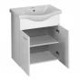 AQUALINE - KERAMIA FRESH umyvadlová skříňka 60,6x74x34 cm, bílá 50063A