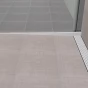 SAPHO - Spádová lišta, levá, výška 10 délka 1500 nerez mat SPD1510-L