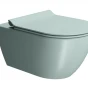 GSI - PURA závěsná WC mísa, Swirlflush, 36x55cm, ghiaccio dual-mat 881515