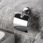 SAPHO - X-ROUND držák toaletního papíru s krytem, chrom XR702