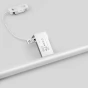 AQUALINE - KRONAS LED svítidlo, 6W, 230V, 400x40x100, IP44, plast, chrom KA400