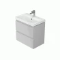 CERSANIT - SET 982 MODUO SLIM 50 ŠEDÁ DSM (SKŘÍŇKA + UMYVADLO) S801-228-DSM
