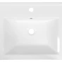 AQUALINE - ZUNO 55 keramické umyvadlo nábytkové 55x45cm, bílá 9055