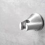 SAPHO - Držák sprchy kulatý, pevný, chrom DA452