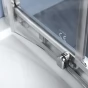 POLYSAN - EASY čtvrtkruhová sprchová zástěna 900x800, L/R, čiré sklo EL2815