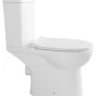SAPHO - KAIRO CLEANWASH WC kombi s bidet. sprškou, zadní odpad, bílá PC106