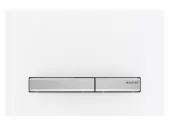 GEBERIT SIGMA50 ovládací tlačítko, bílá lesk/chrom 115.788.11.2