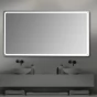 SAPHO - NYX zrcadlo s LED osvětlením 120x60cm NY120