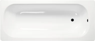 SAPHO - Obdélníková smaltovaná vana 160x70x39cm, bílá V160X70