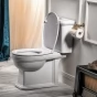 GSI - CLASSIC WC kombi, spodní/zadní odpad, bílá WCSET06-CLASSIC