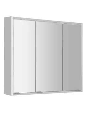 SAPHO - BATU galerka 80x71x15cm, 2x LED osvětlení, bílá 1141131