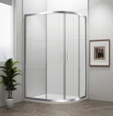POLYSAN - EASY čtvrtkruhová sprchová zástěna 1100x800, L/R, čiré sklo EL2415