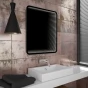 SAPHO - SENFINECO zrcadlo s LED osvětlením 65x79cm, 3D efekt SF115