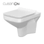 CERSANIT - SET 742 ZÁVĚSNÁ WC MÍSA COMO CLEANON SE SEDÁTKEM DUR ANTI SOFTCLOSE K701-102