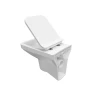 CERSANIT - SET 742 ZÁVĚSNÁ WC MÍSA COMO CLEANON SE SEDÁTKEM DUR ANTI SOFTCLOSE K701-102