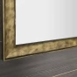 SAPHO - BERGARA zrcadlo v dřevěném rámu 742x942, zlatá NL527