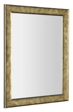 SAPHO - BERGARA zrcadlo v dřevěném rámu 742x942, zlatá NL527