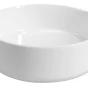 ISVEA - INFINITY ROUND keramické umyvadlo na desku, průměr 36cm, bílá 10NF65036