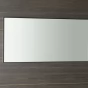SAPHO - AROWANA zrcadlo v rámu 100x50cm, černá mat AWB1050
