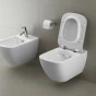 CERSANIT - SET B245 závěsná mísa VIRGO CLEAN ON včetně dur. sedátka SLIM ŁW WO S701-427