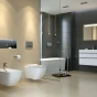 CERSANIT - SET B245 závěsná mísa VIRGO CLEAN ON včetně dur. sedátka SLIM ŁW WO S701-427
