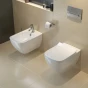 CERSANIT - SET B245 závěsná mísa VIRGO CLEAN ON včetně dur. sedátka SLIM ŁW WO S701-427
