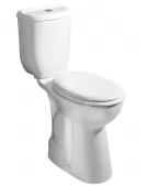 SAPHO - HANDICAP WC kombi zvýšený sedák, spodní odpad, bílá BD301.410.00