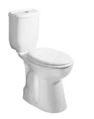 SAPHO - HANDICAP WC kombi zvýšený sedák, spodní odpad, bílá BD301.410.00