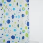 AQUALINE - Sprchový závěs 180x200cm, vinyl, bubliny ZV027