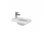 CERSANIT - SET 971 MODUO 40 BÍLÁ DSM (SKŘÍŃKA + UMYVADLO) S801-218-DSM
