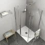POLYSAN - ZOOM obdélníkový sprchový kout 1300x800 L/P varianta ZL1313ZL3280