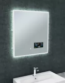 Besteco Zrcadlo s osvětlením a informačním panelem Bright Digital 60