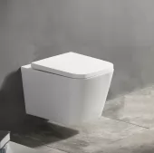 Besteco závěsná toaleta se systémem splachování Rimless City, BE2216