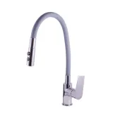 COLORADO - Dřezová baterie s flexibilním ramínkem, chrom/šedá, 1/2