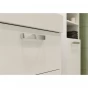 Leny, koupelnová skříňka s keramickým umyvadlem 60 cm, bíla (CN811)