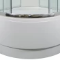 ARTTEC CALYPSO 90 x 90 cm - Sprchový box model 1 chinchilla sklo