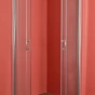 ARTTEC Sprchový kout čtvercový SMARAGD 80 x 80 x 198 cm chinchilla sklo s vaničkou z litého mramoru POLARIS