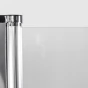 ARTTEC Sprchový kout rohový COMFORT A 24 čiré sklo 111 - 116 x 86,5 - 89 x 195 cm