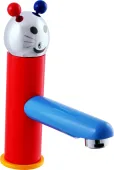 JUNIOR - Umyvadlová baterie bez výpusti, Chrom, 1/2