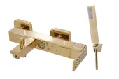 ROYAL - Vanový set s baterií, ZLATÁ - lesklá, 1/2