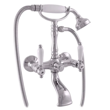 MORAVA RETRO - Vanový set s baterií, Chrom, 1/2