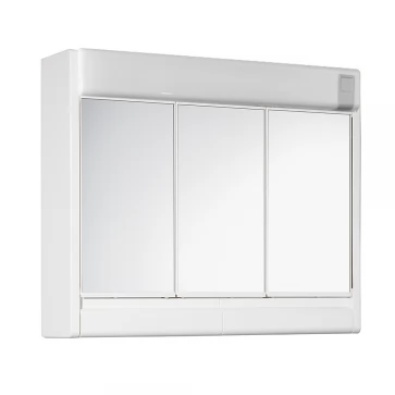 Zrcadlová skříňka (galerka) - bílá, š. 60 cm, v. 51 cm, hl.16 cm (RUBÍN)