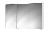 Zrcadlová skříňka (galerka) - bílá, š. 100 cm, v. 74 cm, hl. 15 cm (SPS-KHX 100)