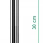 Madlo hliníkové, chrom, nosnost 110 KG, délka 30 cm (A160300)
