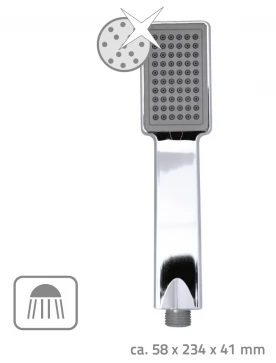 Ruční sprcha MONTEVIDEO - chrom (091340)