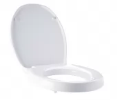 WC sedátko, soft close, duroplast - zvýšené o 5 cm, 45 × 37,4 cm (A0070700)