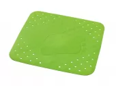 Protiskluzová podložka do sprchy PLATFUS - zelená, 54 × 54 cm (67275)