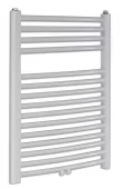 PRIMO RONDO-N/MM Koupelnový žebřík (radiátor) - bílý, v. 764 mm, š. 600 mm, středové připojení (NR-03-600.0764-44-01+MM)