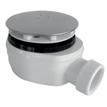 Sifon pro sprchovou vaničku extra nízký, suchý - chrom (GE90 EXN)