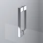 Sprchové dveře jednodílné 140 cm pravé, chrom/durlux (PU13PD 140 10 22)